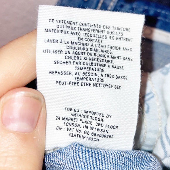 ANTHROPOLOGIE x PILCRO Denim 5.5” inseam shorts mildly distressed SZ: 28 - Picture 6 of 11